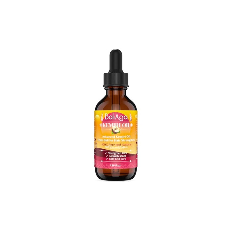 Aceite de Kemiri: fortalece y nutre el cabello y el