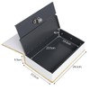 Jssmst Dictionary Safe Hidden Safe Book-type Safe 9.4 x 6.3