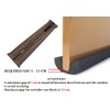 MOXVIO Home Double Under Door Draught Excluder, Water Proof Snow