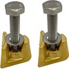 Swimcare 2 Pack Bronze Wedge Assembly for 4" Rail Anchors
