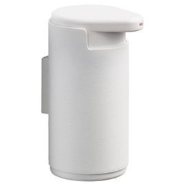 Zone Denmark Rim Wall Mounted Soap Dispenser Diameter 8.5 cm Height 14.4 cm White