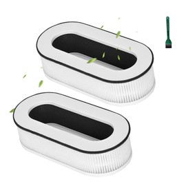 EZ SPARES Compatible with RENPHO RP-AP068 Air Purifier,RP-AP068W,RP-AP068B,RP-AP068-F2,3-in-1 H13 Grade True HEPA Replacement Filterr(2 Packs) …