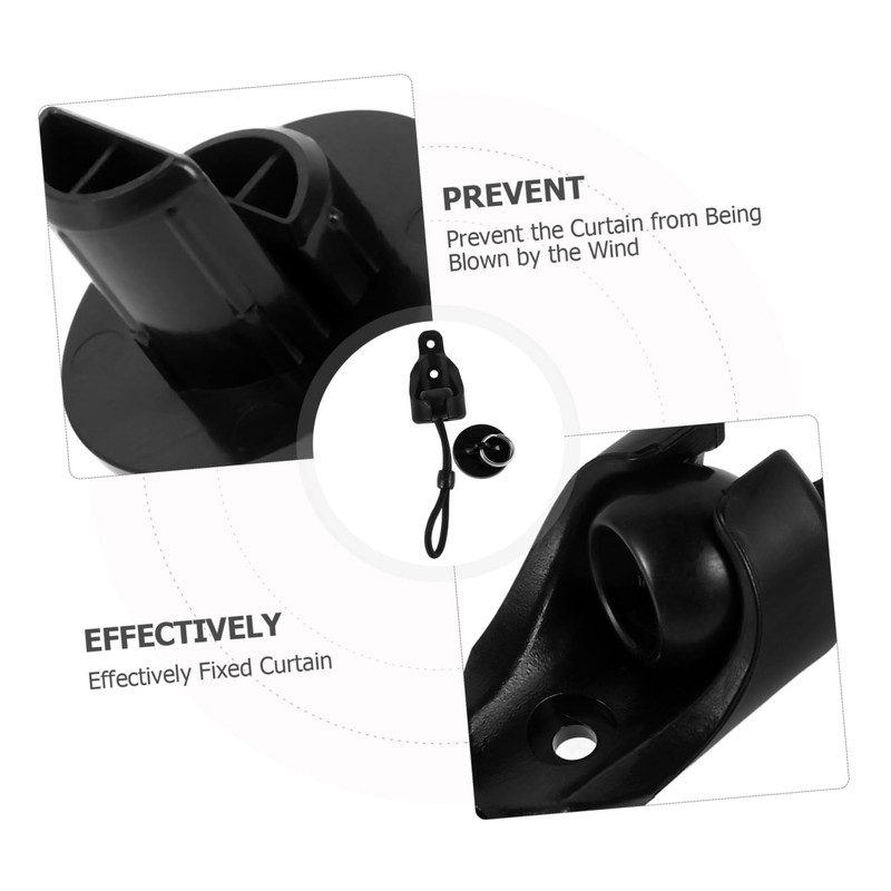 OSALADI 1 Set Windproof Rope Buckle Blinds Shade Tie Downs