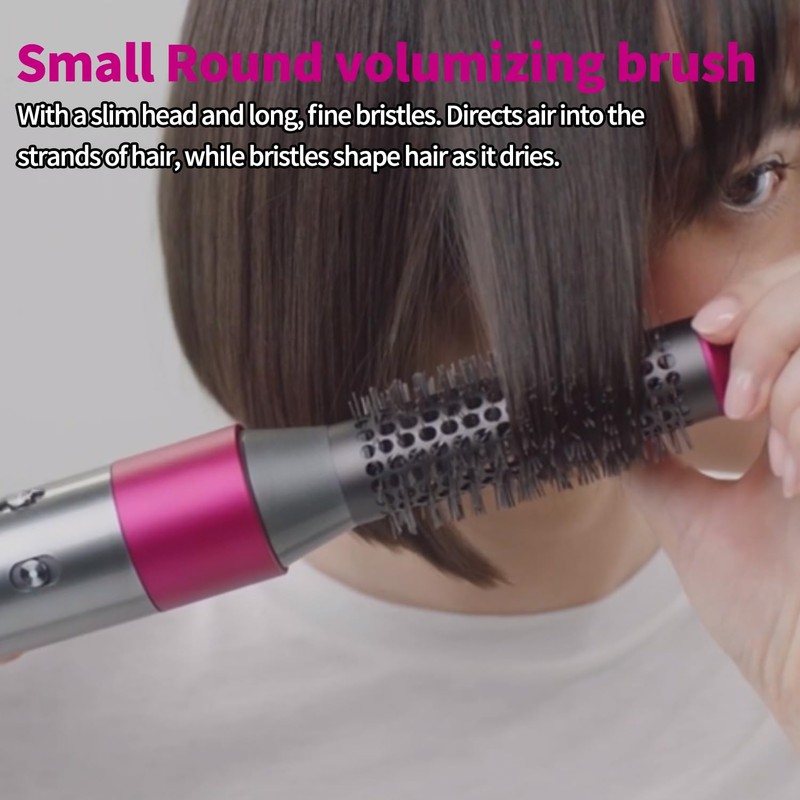 Small Round Volumizing Brush Fuchias