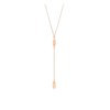 Kendra Scott Women's Fern Y Necklace Rose Gold