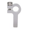 3Pcs Tube Clamp Hub Aluminum Shaft Clamping M4 Thread Mounting