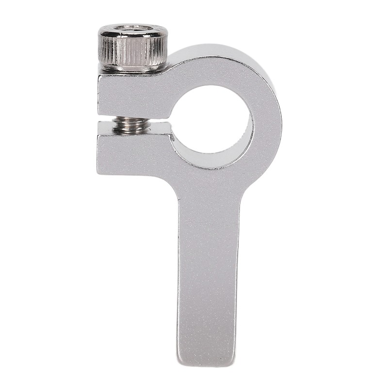 3Pcs Tube Clamp Hub Aluminum Shaft Clamping M4 Thread Mounting