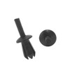 Partuto 10pcs 5mm Plastic Rivet Engine Trim Fastener Panel Retainer