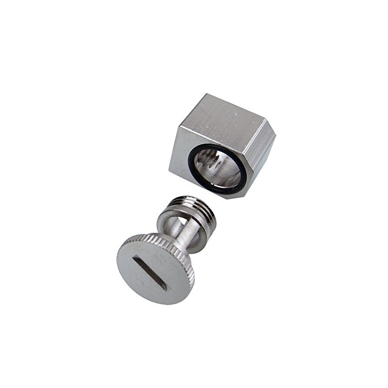 Koolance NZL-LXG2 Fitting Single, Adjustable Elbow (Low Profile), G 1/4