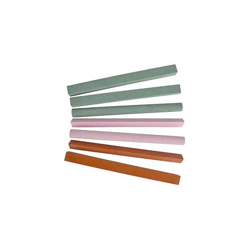 Assorted Sharpening Stone Set 180 & 240 Grit Various Shapes