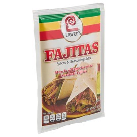 Lawry's Fajitas Spices & Seasonings Mix, 1.27 oz (Pack of 12)