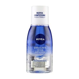 NIVEA Double Effect Eye Make Up Remover 125 ml, Pack of 4