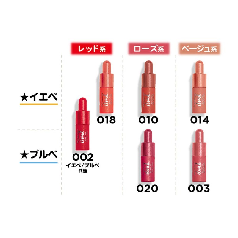 Lebron Kiss Cloud Bloted Lip Color 003 Rosie Cotton Candy