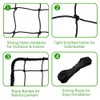Wiseek 10'x40' Baseball Softball Backstop Nets, Heavy Duty Sports Netting