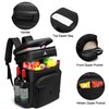 Laripwit 54 Cans Backpack Cooler Insulated Leak-Proof Large Leather Cooler