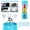 MIAOKE Portable Smoothie Blender, Personal Mini Juice Blender with Six