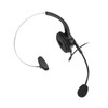 Call Center Headset Mono Noise Cancelling Dual 3.5mm Plug Computer