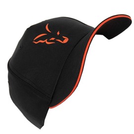 Fox Collection Baseball Cap Black & Orange Fishing Cap for Fishing Cap
