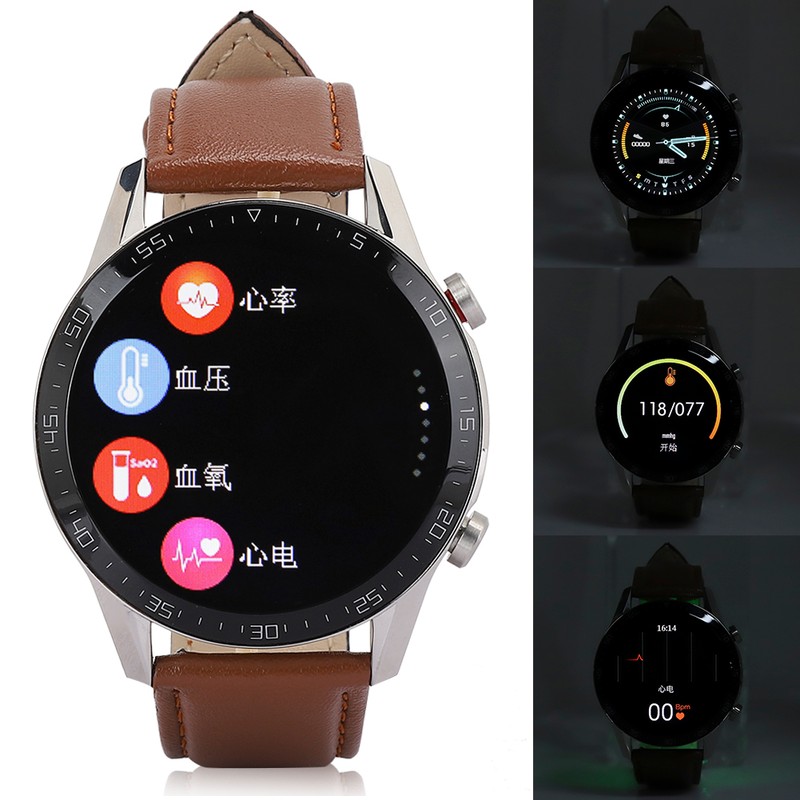 L13 Smart Bracelet 1.3inch Round Screen Heart Rate Sleep Monitor