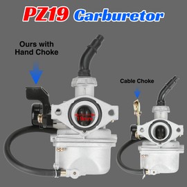 YOXUFA PZ19 Carburetor 19mm Carb for 125cc 110cc 50cc 70cc Coolster Apollo Baja ATV Pit Dirt Bike Kazuma falcon TaoTao DB10 DB24 GK110 Chinese Quad 4 Wheel Parts