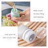 PNDID 4Pcs Squeeze Salad Dressing Bottles, Squeeze Bottles for Sauces,