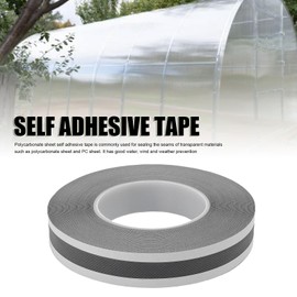 Pssopp Panel de Policarbonato Instale Cinta Adhesiva Auto Adhesiva, Agua y Polvo de Tela No Tejida Cinta de Montaje de Panel Solar para la Oficina en Casa (25 Mm w 20m L)