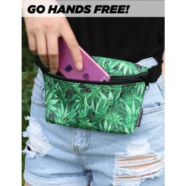 fydelity- riñonera ultrafino: NC-17 | Parental Advisory Explicit Content, Weed