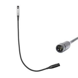 PALPEAL 24 inch XLR 3 Pin Port LED gooseneck lamp for Yamaha,BEHRINGER Mixer,DJ Mixer Flexible gooseneck Light,White Light,12V (XLR 3PIN Straight Lamp)