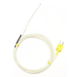 Minnesota Measurement Instruments 4" Ceramic K-type Kiln Thermocouple 3/16" Diameter for Pottery Glass Kilns CR-30