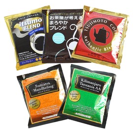 Tsujimoto Coffee Drip Coffee 5 Types Trial Set of 50 Cups / Coffee/Drip Bag (dc)