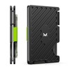 MIFANYO Wallets for Men, Minimalist Card Holder with Cash Strap,