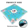 mahjong mat for table with Drawstring Bag/31.5Inch/american mahjong table cloth