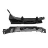 1 Pair Bumper Bracket 51117116667 Strong Strength Scratch Resistant Black