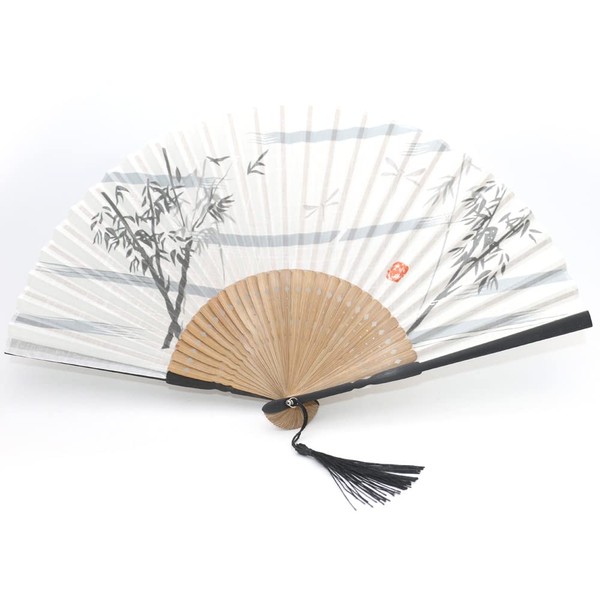 1SourceTek Folding Hand Held Fan 8.27"(21cm) with Fabric Sleeve Protection