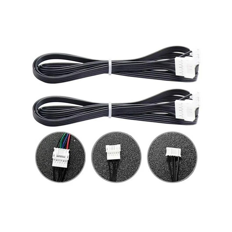 Black 3D Printer Stepper Motor Extension Cable Extruder Motor Extended