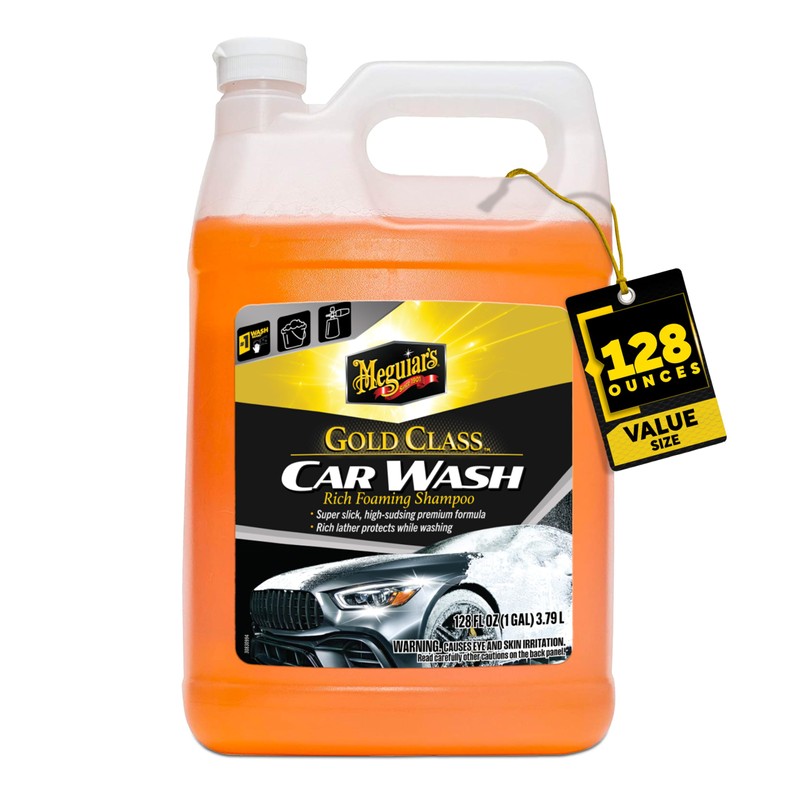 MEGUIAR'S 's Oro Clase para Lavado de Coche, 1 Galón
