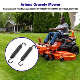 JIOTAR 08300507 Lawnmower Extension Springs for Ariens Gravely Lawn Mower tensioner Spring 815034 888305 888306 888308-2Pack