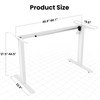 ESpefy Standing Desk Frame- Stand Up Desk Adjustable Frame for