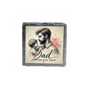 Dad Slate Coaster – Forever in My Heart Sentimental Gift