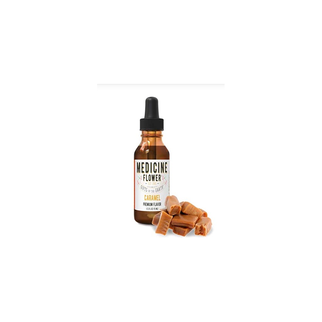 Flavor Extract Premium Natural Caramel Culinary Use By Medicine Flower 1 oz