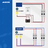 MINGSONG DC Solar Panels Disconnect Switch 32 Amp Solar Shut