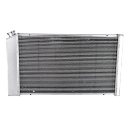 Cubauto Aluminum Radiator for 1971-1990 Chevy Chevelle Impala Caprice Malibu C10 C20 C30 K10 K20 K30 Suburban Pickup GMC Jimmy Buick Lesabre 3 Row Radiator