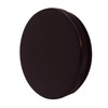 Westbrass Floating No-Hole Overflow Faceplate, Oil Rubbed Bronze, D980R-12