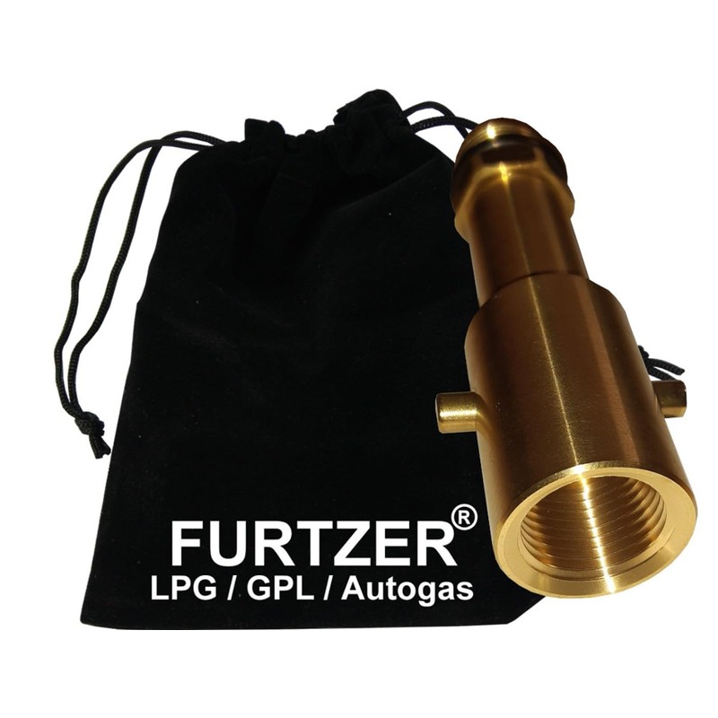 Furtzer LPG GPL Car Gas Tank Adapter M22 Bayonet Long