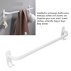 Towel Bar Thickened Wall Mounted Rust Proof Space Aluminum Bath