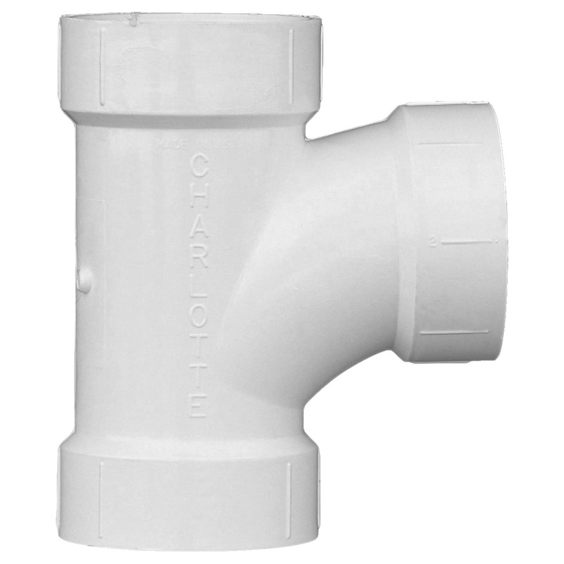 CHARLOTTE PIPE 2 DWV SANITARY TEE DWV (DRAIN, WASTE AND