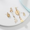 Mecool 4Pcs Vintage Dangle Earrings Bohemian Drop Dangle Earrings Set