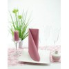 50 Apartina Napkins Fabric-Like Airlaid, Plain, Dusky Pink, Size 33