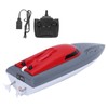 RC Boat High Efficiency Speed Pointed Drag Reduction Sealed Waterproof