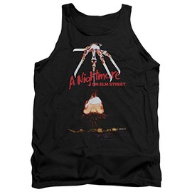 Mens Nightmare On Elm Street Alternate Poster Tanktop, Black, Large